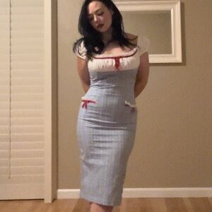 Rare Kitten D’amour Pinup Wiggle Dress. Only 150 of these were made!